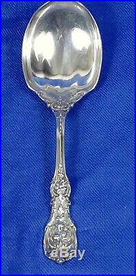 1 Antique sterling 9+1/2 serving spoon by Reed&Barton Francis 1 pattern
