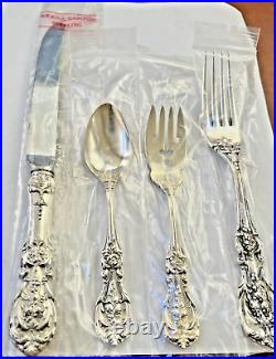 1 Francis 1st R&b Sterling 4 Piece Dinner Place Set Little Used Polished No Mono