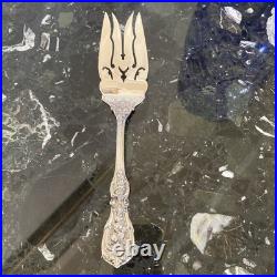 1 Large Om Reed & Barton 9 1/8 Francis I Sterling Silver Meat Fork 3 Available