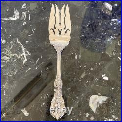 1 Large Om Reed & Barton 9 1/8 Francis I Sterling Silver Meat Fork 3 Available