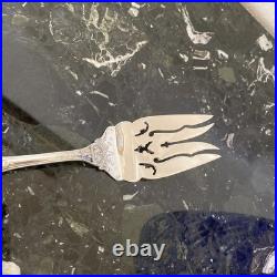 1 Large Om Reed & Barton 9 1/8 Francis I Sterling Silver Meat Fork 3 Available