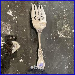 1 Large Om Reed & Barton 9 1/8 Francis I Sterling Silver Meat Fork 3 Available