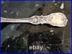 1 REED&BARTON FRANCIS I STERLING SILVER PIERCED Old SERVING SPOON/FORK FLATWARE