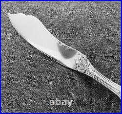 1 REED & BARTON Francis 1 Sterling FH Master Butter Knife (Eagle-R-Lion Marks)