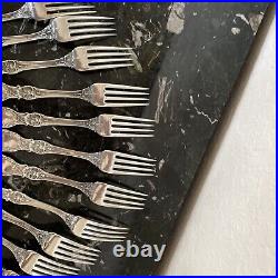1 Rare Reed&barton Om+pat D+h Francis I Fork 7 1/8 Sterling Silver Flatware Set