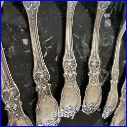 1 Rare Reed&barton Om+pat D+h Francis I Fork 7 1/8 Sterling Silver Flatware Set