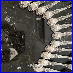 1 Rare Reed&barton Om+pat D+h Francis I Fork 7 1/8 Sterling Silver Flatware Set