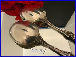 1 Reed & Barton Francis I Preserve Spoon 7 3/4 Long