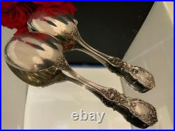 1 Reed & Barton Francis I Preserve Spoon 7 3/4 Long