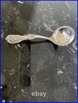 1 Reed & Barton Francis I Rare Om Pat D Gravy Ladle Sterling Silver Flatware 2av