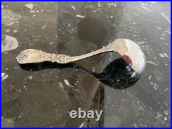 1 Reed & Barton Francis I Rare Om Pat D Gravy Ladle Sterling Silver Flatware 2av