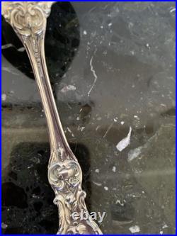 1 Reed & Barton Francis I Rare Om Pat D Gravy Ladle Sterling Silver Flatware 2av
