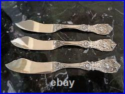 1 Reed & Barton Old M Master Butter Knife Francis I Sterling Silver Flatware