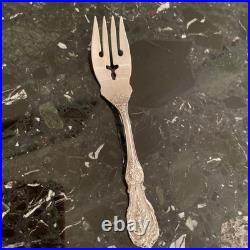 1 Reed&barton Francis I Old Mark Salad Fork Sterling Silver 13 Avalable Flatware