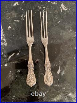 1 Reed&barton Francis I Sterling Silver Strawberry Fork 2 Available Flatware Set