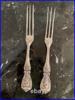 1 Reed&barton Francis I Sterling Silver Strawberry Fork 2 Available Flatware Set