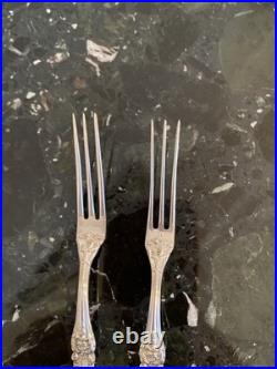 1 Reed&barton Francis I Sterling Silver Strawberry Fork 2 Available Flatware Set