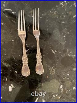 1 Reed&barton Francis I Sterling Silver Strawberry Fork 2 Available Flatware Set