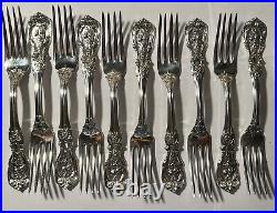 (10) 5 Piece Place Size Setting Francis 1 By Reed & Barton -LM24
