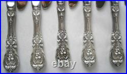 (10) Reed & Barton Francis I Fruit Knives with Sterling Silver Handles