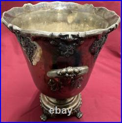 11.5 KING FRANCIS Silverplate WINE / CHAMPAGNE / ICE BUCKET Reed & Barton #1685