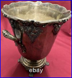 11.5 KING FRANCIS Silverplate WINE / CHAMPAGNE / ICE BUCKET Reed & Barton #1685