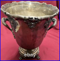 11.5 KING FRANCIS Silverplate WINE / CHAMPAGNE / ICE BUCKET Reed & Barton #1685