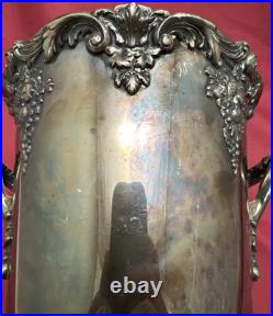 11.5 KING FRANCIS Silverplate WINE / CHAMPAGNE / ICE BUCKET Reed & Barton #1685