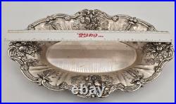 11.75 Outstanding REED & BARTON Francis 1 STERLING SILVER Oval Bread TRAY X568