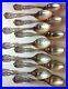 11 Vintage Reed & Barton Francis 1 Sterling Silver Sugar Spoons with monogram 6