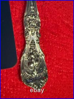 12 REED & BARTON Francis I First Sterling Demitasse Spoons 4 1/2 No Mono 186 GR