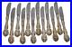 12 REED & BARTON Sterling Silver Handled Butter Knives FRANCIS I