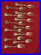 12 Reed & Barton Francis I Sterling Salad Forks Old Mark Pat. Date