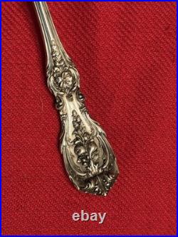12 Reed & Barton Francis I Sterling Salad Forks Old Mark Pat. Date