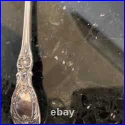 12 Set Reed&barton Francis I Om Pat Date 7 5/8 Iced Teaspoon Sterling Flatware