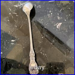 12 Set Reed&barton Francis I Om Pat Date 7 5/8 Iced Teaspoon Sterling Flatware