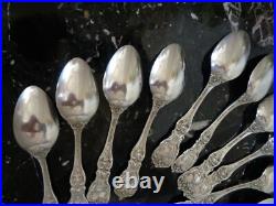 12 Teaspoon Reed & Barton Francis I Sterling Silver Flatware Set
