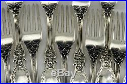 12 pc. Set of Francis I by Reed & Barton 23 oz. Sterling Silver Forks 7 1/4