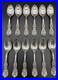 12pc Set Francis 1st Reed & Barton Sterling Silver Demitasse Spoons No Monograms