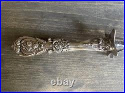 13 ¾ Reed & Barton Francis I Carving Set + Poultry Shears, Sterling Handles