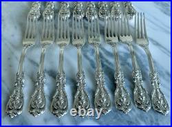 16 Piece Set 8 Place Forks & 8 Knives. Francis I Reed & Barton Sterling Silver