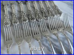 16 Piece Set 8 Place Forks & 8 Knives. Francis I Reed & Barton Sterling Silver