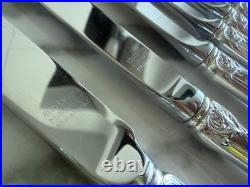 16 Piece Set 8 Place Forks & 8 Knives. Francis I Reed & Barton Sterling Silver