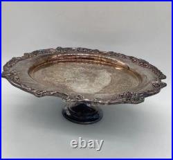 1689 Cake Tray Reed And Barton King Francis I (Rare Item) Free Shipping