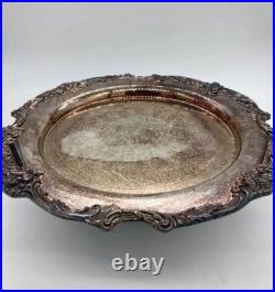 1689 Cake Tray Reed And Barton King Francis I (Rare Item) Free Shipping