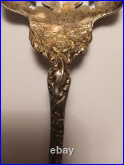 1907 Antique Sterling Silver Great Reed & Barton's Francis Pattern Meat Fork 10
