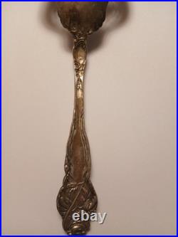 1907 Antique Sterling Silver Great Reed & Barton's Francis Pattern Meat Fork 10