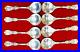 1907 Francis 1st Sterling Silver 5 7/8 CREAM SOUP SPOONS Set of 8 Old Mark