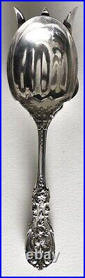 1907 Francis I Salad Serving Fork Spoon Set Reed Barton Sterling Silver Old Mark