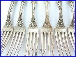 1907 Pattern Reed & Barton Francis I Sterling Silver Set 10 Salad Forks